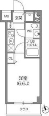 ガーラプレイス八幡山壱番館の物件間取画像